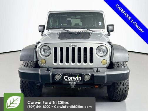 Bright Silver Metallic Clearcoat 2012 Jeep Wrangler Rubicon