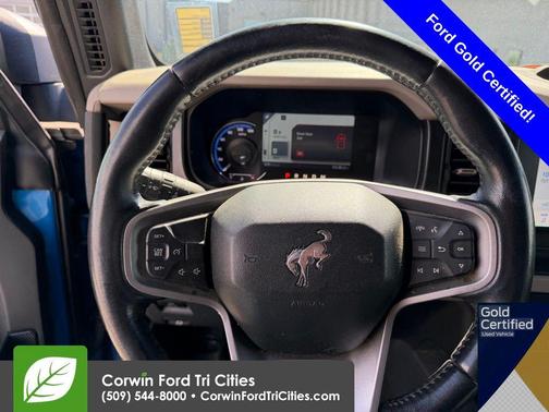 Velocity Blue Metallic 2021 Ford Bronco Big Bend