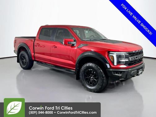 Rapid Red Metallic Tinted Clearcoat 2025 Ford F-150 Raptor