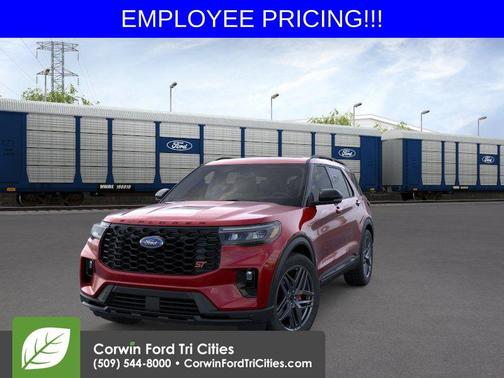 Rapid Red Metallic Tinted Clearcoat 2026 Ford Explorer ST