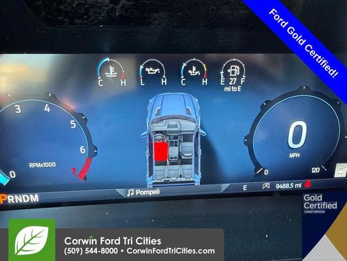 Antimatter Blue Metallic 2025 Ford F-150 Tremor