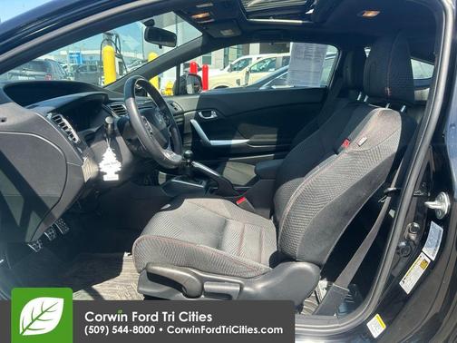 Crystal Black Pearl 2013 Honda Civic Si