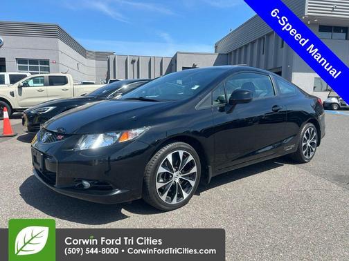 Crystal Black Pearl 2013 Honda Civic Si