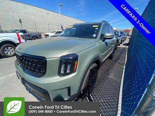 Jungle Green 2025 Kia Telluride EX X-Line