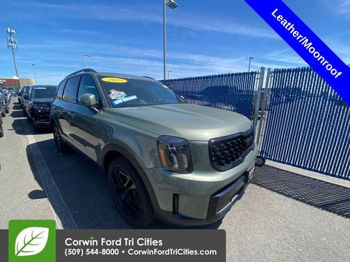 Jungle Green 2025 Kia Telluride EX X-Line