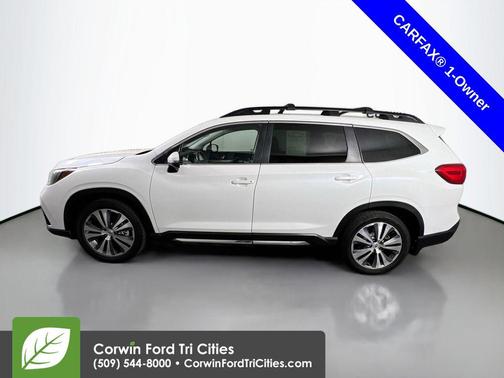 Crystal White Pearl 2019 Subaru Ascent Limited 7-Passenger