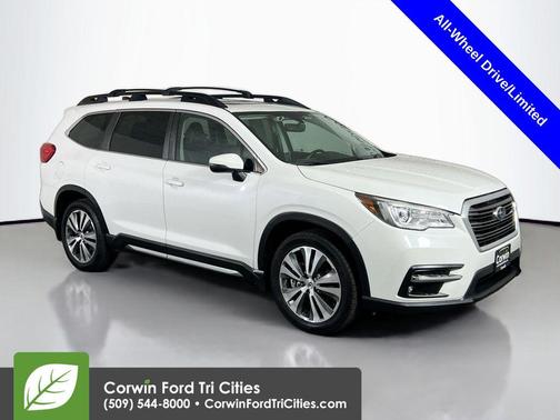 Crystal White Pearl 2019 Subaru Ascent Limited 7-Passenger