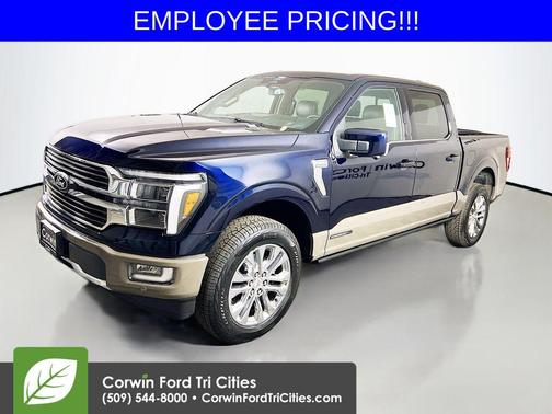 Antimatter Blue Metallic 2026 Ford F-150 King Ranch