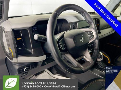 Iconic Silver Metallic 2023 Ford Bronco Badlands