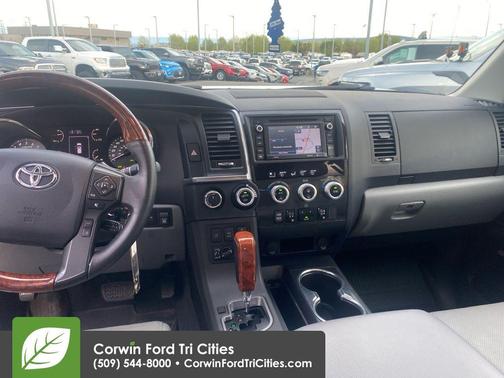 Blizzard Pearl 2019 Toyota Sequoia Platinum