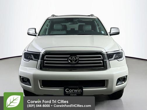 Blizzard Pearl 2019 Toyota Sequoia Platinum