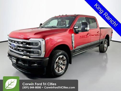 Rapid Red Metallic Tinted Clearcoat 2024 Ford F-250 King Ranch