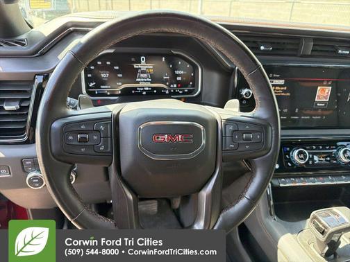Volcanic Red Tintcoat 2023 GMC Sierra 1500 AT4