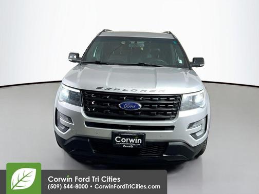 Ingot Silver Metallic 2017 Ford Explorer sport