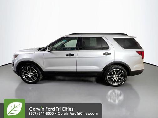 Ingot Silver Metallic 2017 Ford Explorer sport