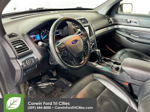 Ingot Silver Metallic 2017 Ford Explorer sport