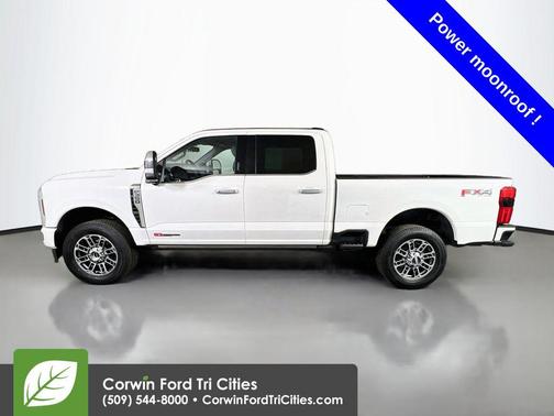 Star White Metallic Tri-Coat 2024 Ford F-350 Limited