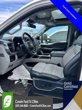 Star White Metallic Tri-Coat 2024 Ford F-350 Limited
