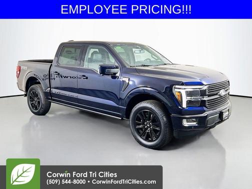 Antimatter Blue Metallic 2026 Ford F-150 Platinum