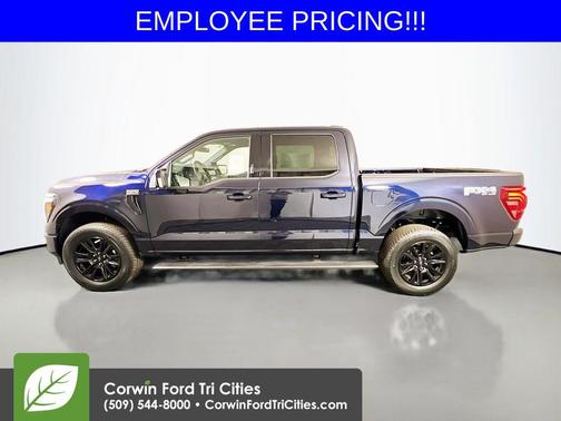 Antimatter Blue Metallic 2026 Ford F-150 Platinum