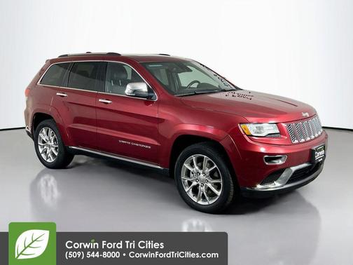 Deep Cherry Red Crystal Pearlcoat 2015 Jeep Grand Cherokee Summit