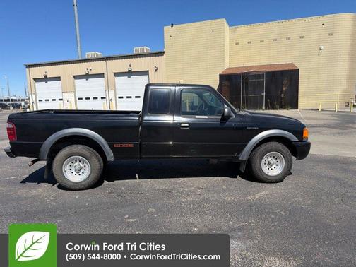 Black Clearcoat 2002 Ford Ranger Edge SuperCab
