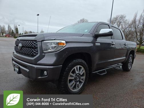 Magnetic Gray Metallic 2018 Toyota Tundra Platinum