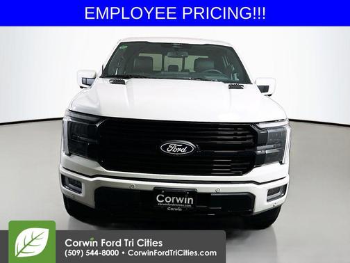 Star White Metallic Tri-Coat 2026 Ford F-150 Platinum
