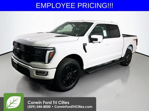 Star White Metallic Tri-Coat 2026 Ford F-150 Platinum