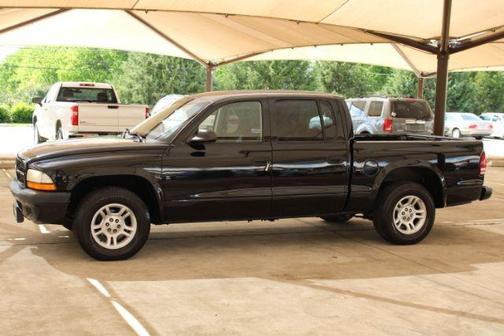 Black Clearcoat 2002 Dodge Dakota Sport Quad Cab