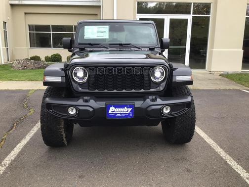 Black 2026 Jeep Wrangler Sport