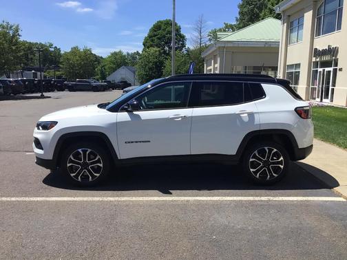 Bright White 2023 Jeep Compass Limited