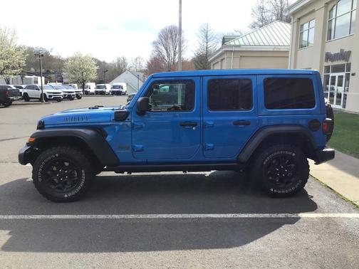 Hydro Blue Pearlcoat 2023 Jeep Wrangler 4xe
