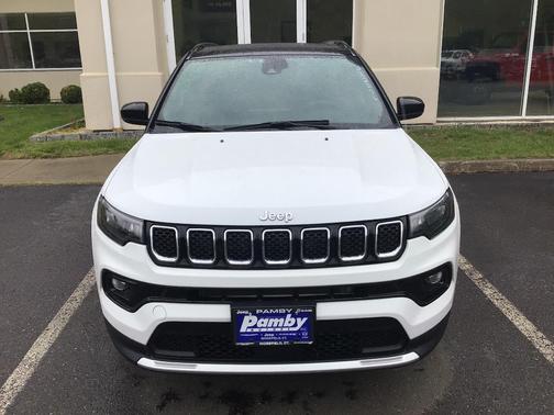 Bright White 2023 Jeep Compass Limited