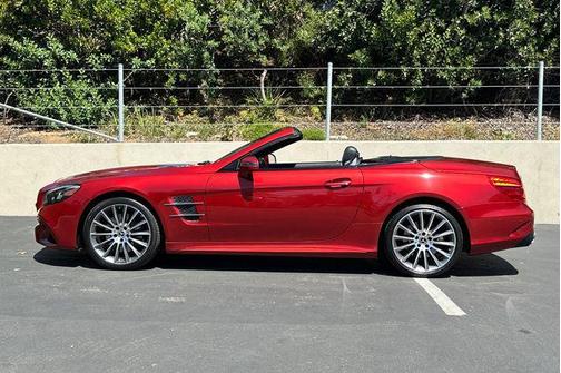 designo Cardinal Red Metallic 2019 Mercedes-Benz SL 550 SL 550