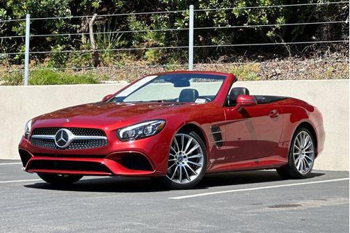 designo Cardinal Red Metallic 2019 Mercedes-Benz SL 550 SL 550