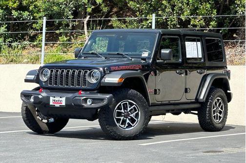 Black Clearcoat 2025 Jeep Wrangler Rubicon