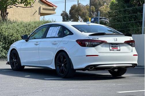 Platinum White Pearl 2026 Honda Civic Si Base