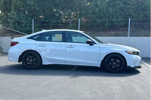 Platinum White Pearl 2026 Honda Civic Si Base