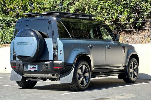 Tasman Blue Metallic 2026 Land Rover Defender P400 X-Dynamic SE
