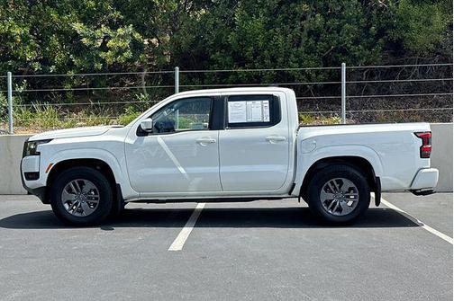 Glacier White 2026 Nissan Frontier SV