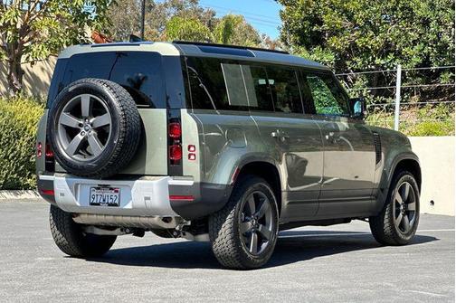 Pangea Green Metallic 2025 Land Rover Defender 110 P400 S