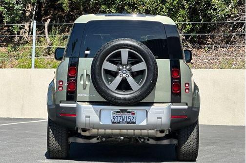 Pangea Green Metallic 2025 Land Rover Defender 110 P400 S