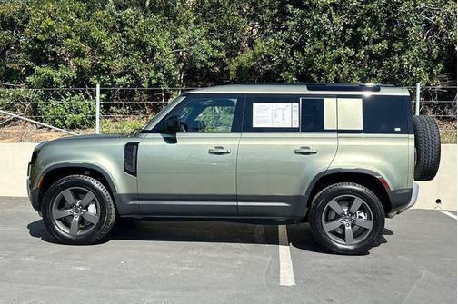 Pangea Green Metallic 2025 Land Rover Defender 110 P400 S