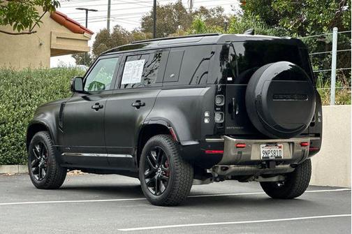 Santorini Black 2024 Land Rover Defender 110 P400 X