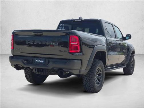 Diamond Black Crystal Pearlcoat 2026 RAM 1500 RHO Crew Cab 4x4 5'7' Box