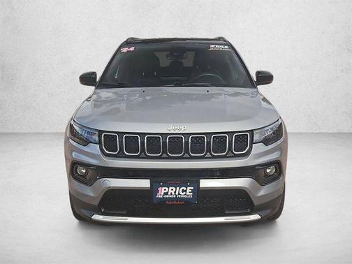 Diamond Black Crystal Pearlcoat 2024 Jeep Compass Limited