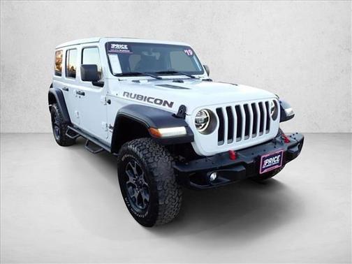 Bright White Clearcoat 2019 Jeep Wrangler Unlimited Rubicon