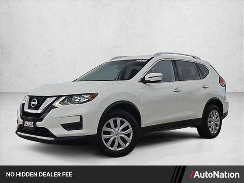 Glacier White 2017 Nissan Rogue S