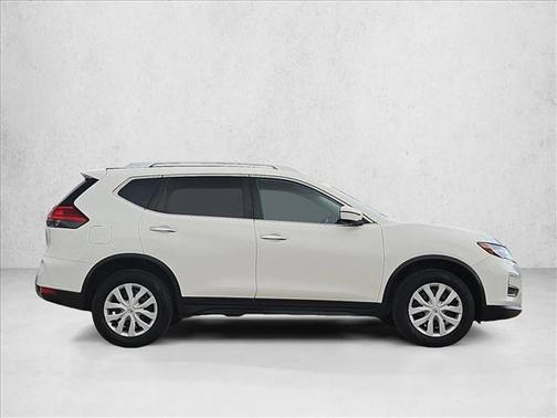 Glacier White 2017 Nissan Rogue S